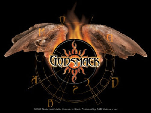 Godsmack Vinyl Sticker Wings Logo 