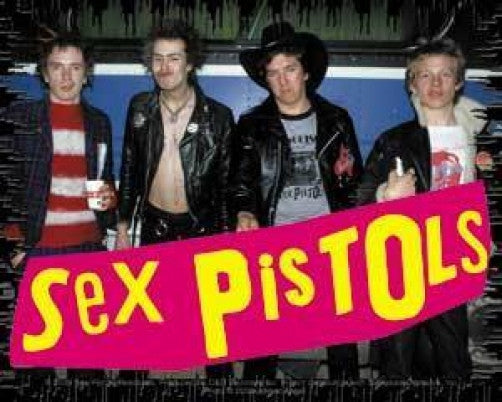 Sex Pistols Vinyl Sticker Group Photo Logo