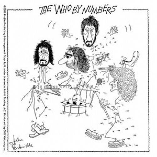 The Who Vinyl Sticker By Numbers Logo