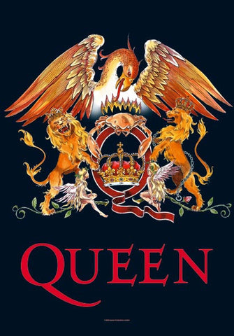 Queen Poster Flag Crown Crest Logo Tapestry