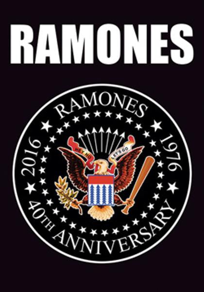 The Ramones Poster Flag 40th Anniversary Tapestry