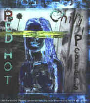 Red Hot Chili Peppers Vinyl Sticker Blue Girl Logo