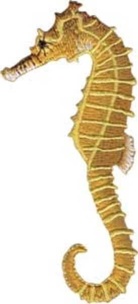 Seahorse Iron-On Patch