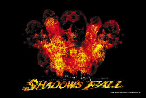 Shadows Fall Poster Flag Dead World Tapestry