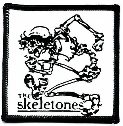 The Skeletones Iron-On Patch Skeleton Logo 