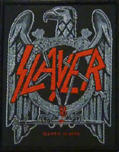 Slayer Sew On Patch Eagle Logo