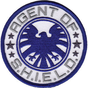 The Avengers Iron-On Patch Round Agent Of SHIELD Logo