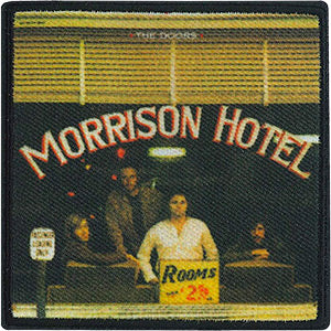 The Doors Iron-On Patch Square Morrison Hotel