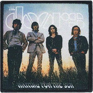 The Doors Iron-On Patch Square Waiting For The Sun