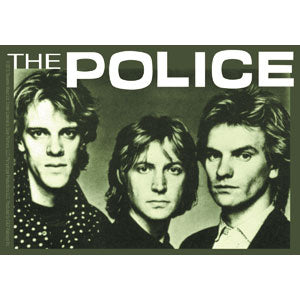 The Police Vinyl Sticker Band Photo Logo