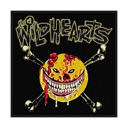 The Wildhearts Sew On Patch Smiley Face Logo