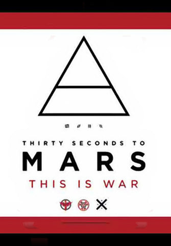 Thirty Seconds To Mars Poster Flag This Is War Tapestry