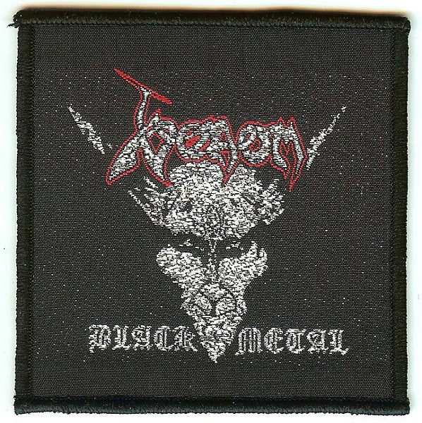 Venom Sew On Patch Black Metal Logo