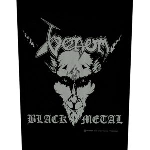 Venom Sew On Canvas Back Patch Black Metal