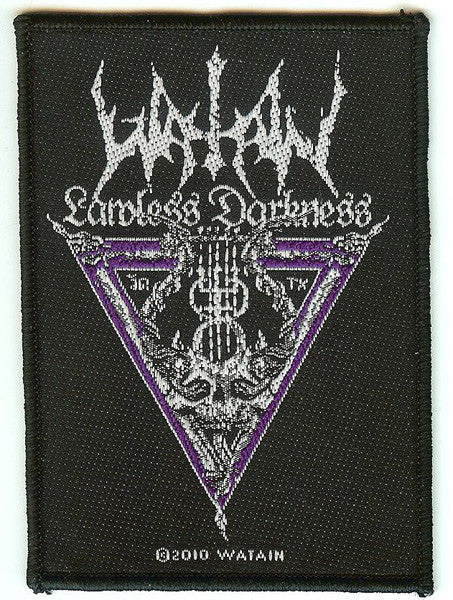 Watain Sew On Patch Lawless Darkness Logo 